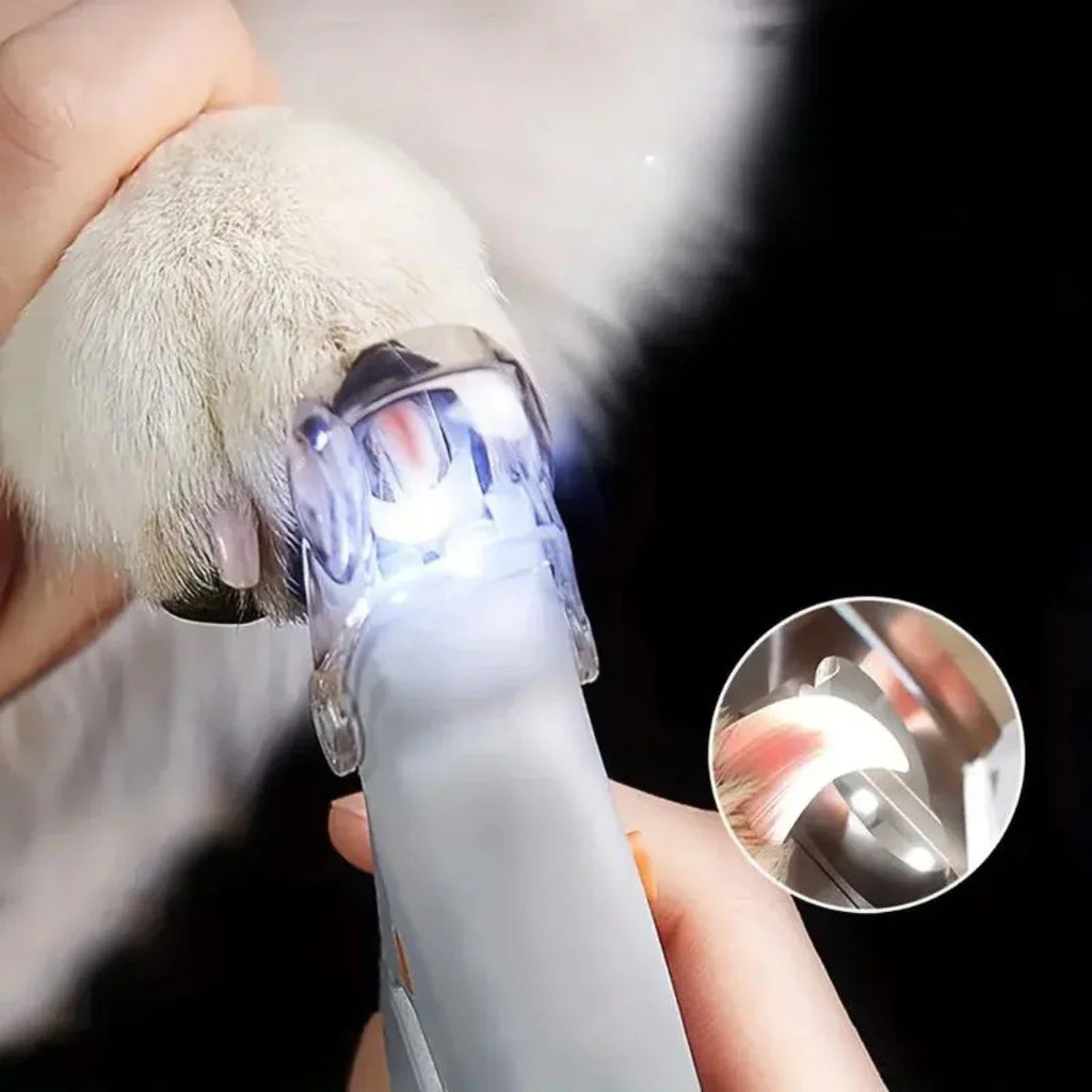 LED Nagelknipper voor Honden & Katten | Roestvrijstalen Messen | Veiligheidsbeugel - Ruffy