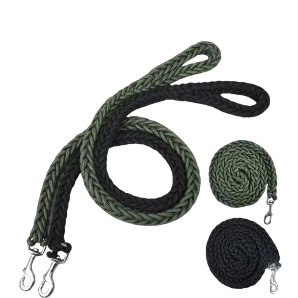Hondenriem | Sterk Geweven Nylon | Heavy Duty | Middelgrote & Grote Honden - Ruffy