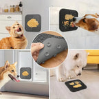 Siliconen Likmat voor Honden Antislip Slowfeeder voor Droog en Nat Voer - Ruffy