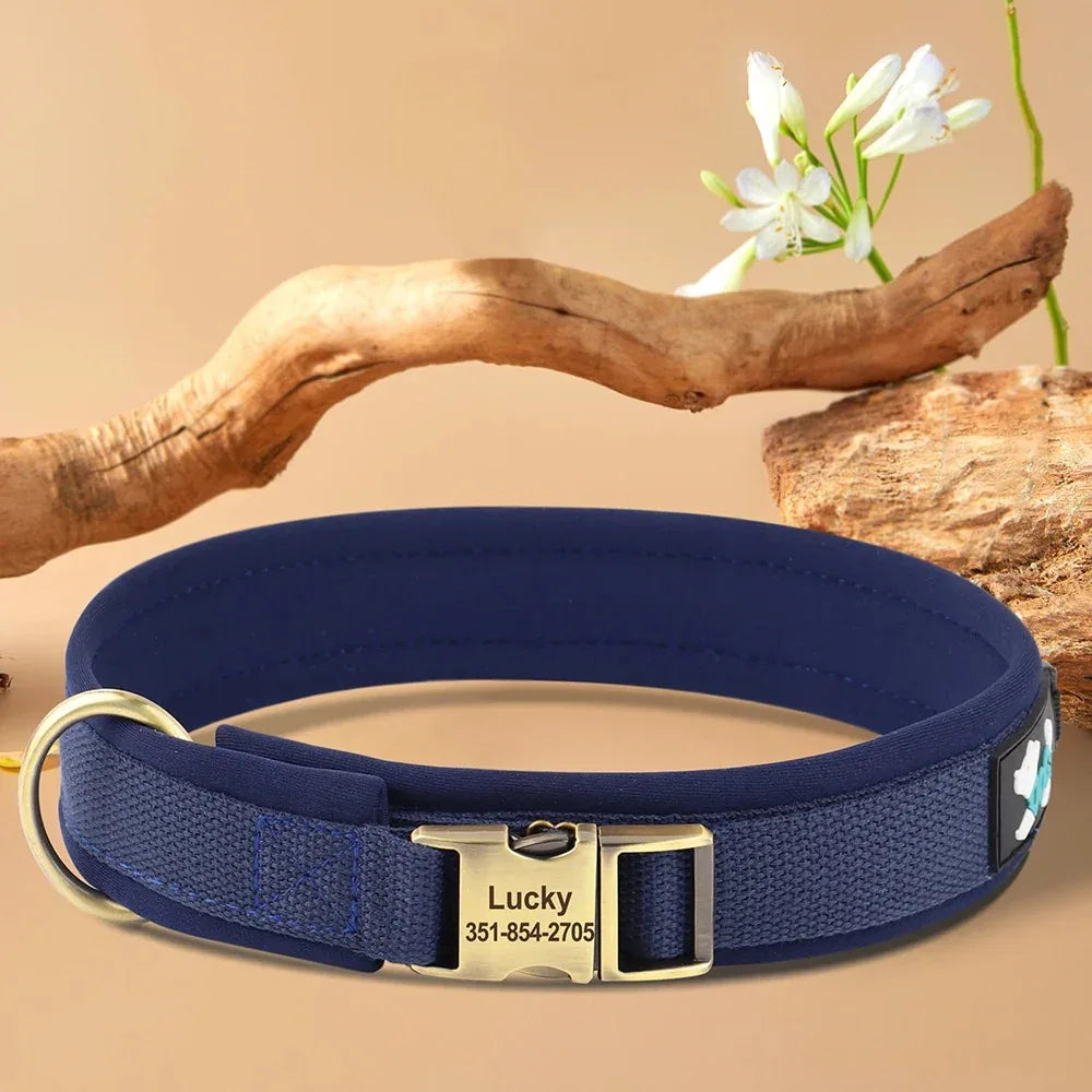 Gepersonaliseerde Nylon Halsband - Ruffy