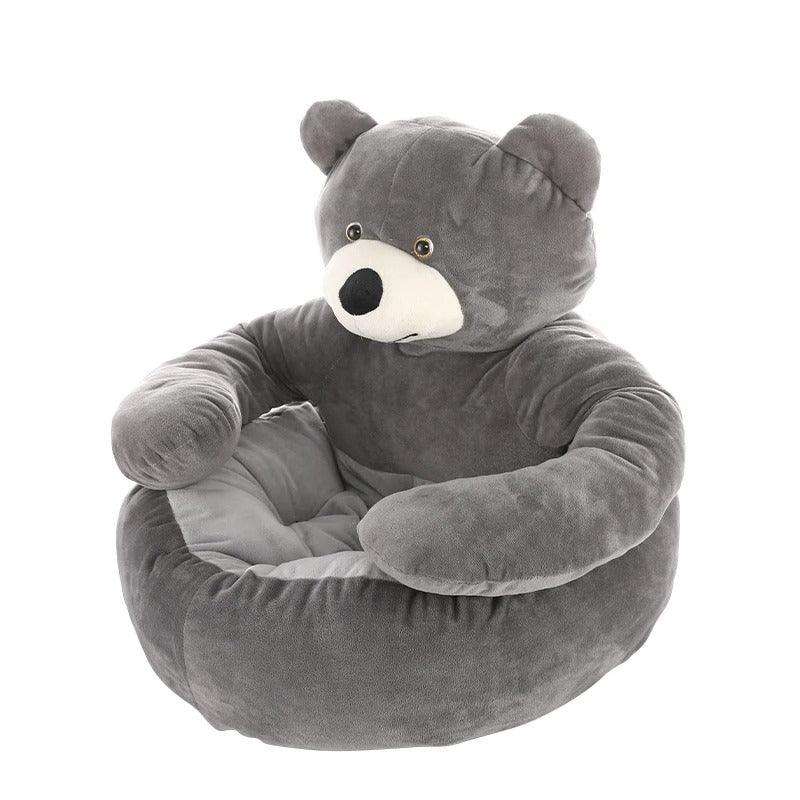 Knus Hondenbed Berenknuffel Design Warm Ondersteunend Gemakkelijk Schoon te Maken Beschikbaar in 46cm - Ruffy