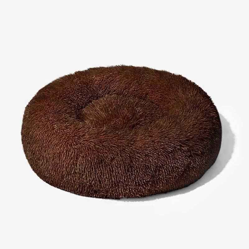 Huisdierenbed Rond Binnenshuis Pluche Kussen voor Honden en Katten