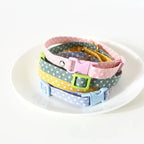 Verstelbare kattenhalsband met snelsluiting en ingebouwde bel – leuk en duurzaam fluwelen ontwerp - Ruffy