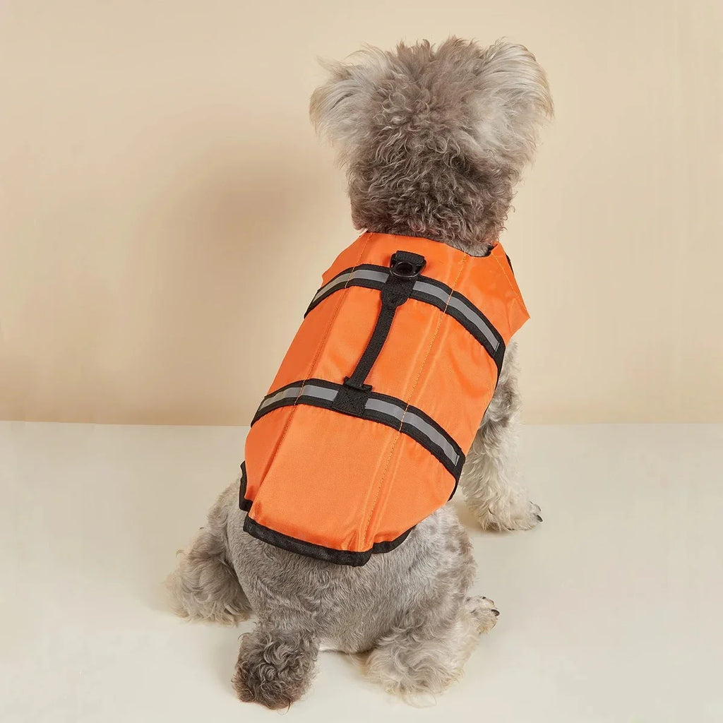 Honden Zwemvest Reflecterend Met Tuigje - Ruffy