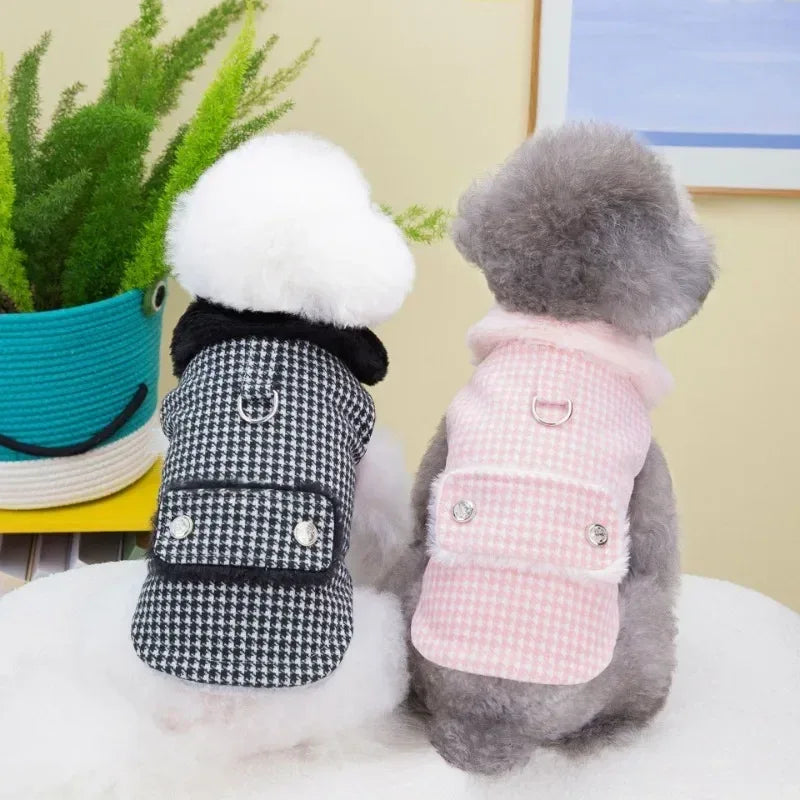 Faux Designer Kleine Honden Jas - Ruffy