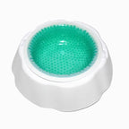 Verkoelende Hondenwaterbak Duurzaam Draagbaar Houdt Water Koel Beschikbaar in Groen en Blauw 470ml - Ruffy