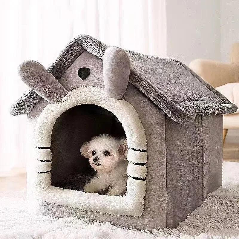 Kattenhuis Pluche Comfort Ruim Duurzaam Elegant Ontwerp Gemakkelijk Schoon te Maken 45x40x45cm - Ruffy