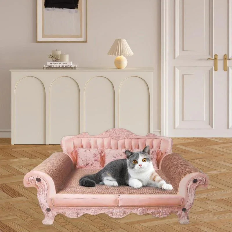 Katten Krab-Loungebank Stijlvol Duurzaam Gezond Kraboppervlak Beschermt Meubels 60x24x30cm - Ruffy