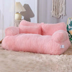 Luxe Kattenbed Sofa-Design Pluche Comfort Duurzaam Machinewasbaar Beschikbaar in S en L - Ruffy