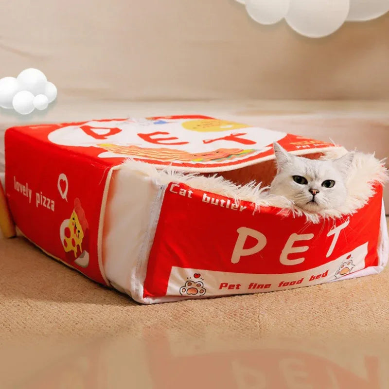 Snackbox Pluche Kattenbed - Ruffy
