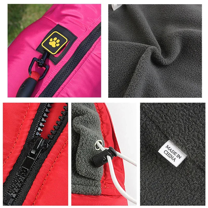 Waterdicht Fleece Honden Winterjas - Ruffy