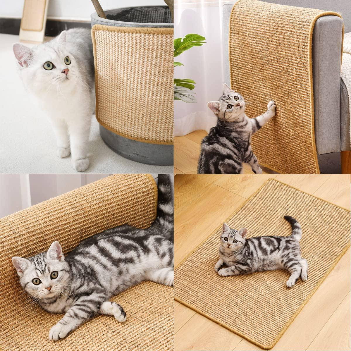 Katten Krabmat van Sisal Beschermt Meubels Duurzaam Gezond Krabgedrag Beschikbaar in S M L - Ruffy