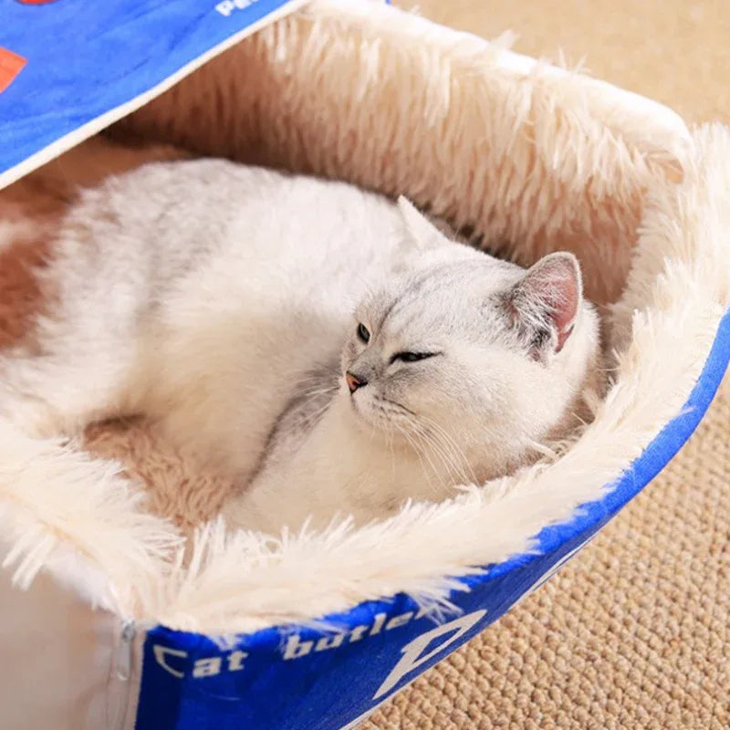 Snackbox Pluche Kattenbed - Ruffy