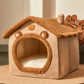 Kattenhuis Pluche Comfort Ruim Duurzaam Elegant Ontwerp Gemakkelijk Schoon te Maken 45x40x45cm - Ruffy