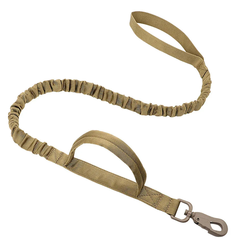 Tactische Hondenharnas en Riem Set Duurzaam Comfortabel Verstelbaar Beschikbaar in Khaki en Zwart - Ruffy