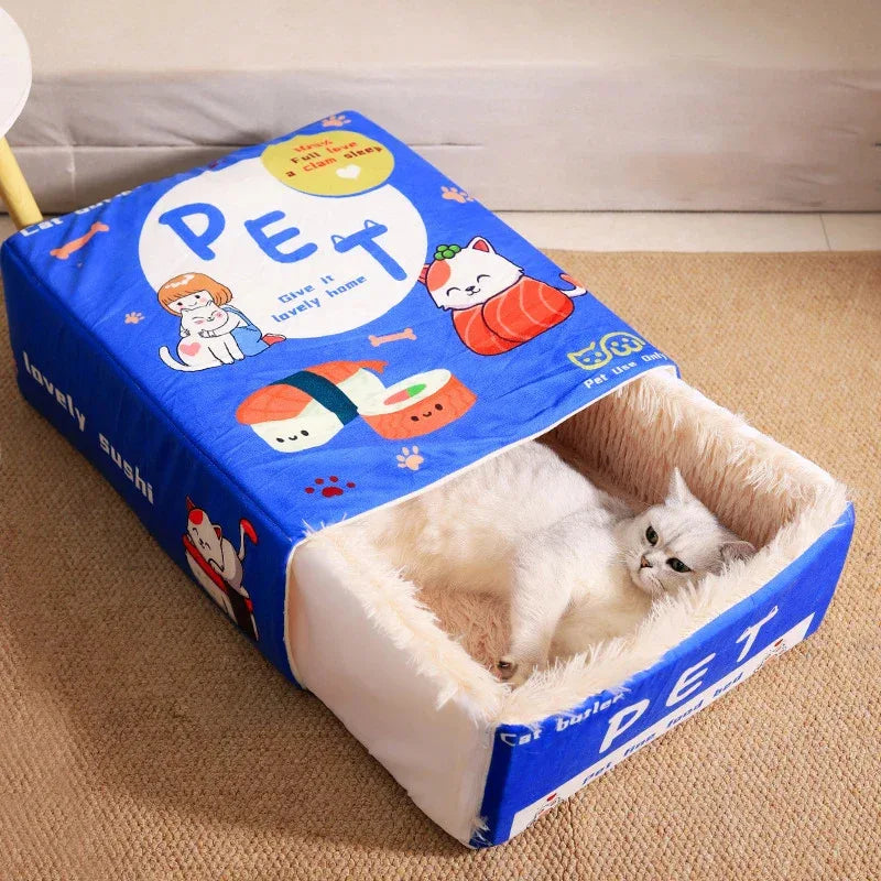 Snackbox Pluche Kattenbed - Ruffy