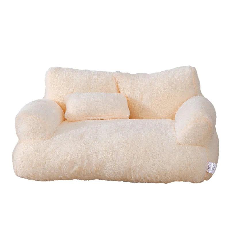 Luxe Kattenbed Sofa-Design Pluche Comfort Duurzaam Machinewasbaar Beschikbaar in S en L - Ruffy
