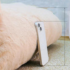 Luxe Pluche Hondenbedbank met Antislip Bodem en Machinewasbare Hoes - Ruffy