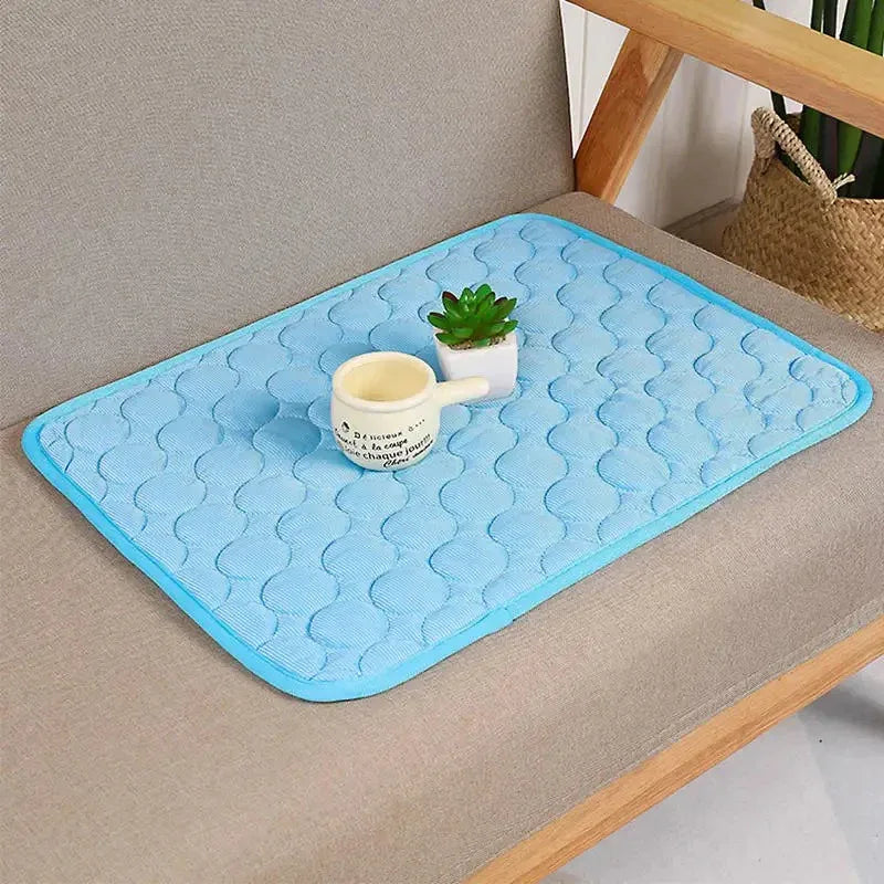Zelfkoelende mat voor honden en katten Draagbare, niet-giftige zomerkoelmat Gemakkelijk schoon te maken Meerdere maten - Ruffy