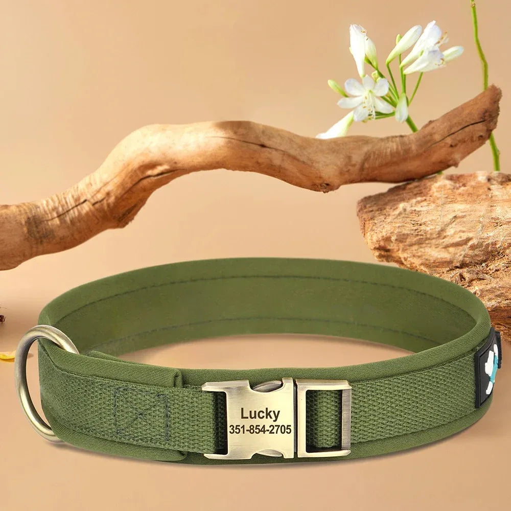 Gepersonaliseerde Nylon Halsband - Ruffy