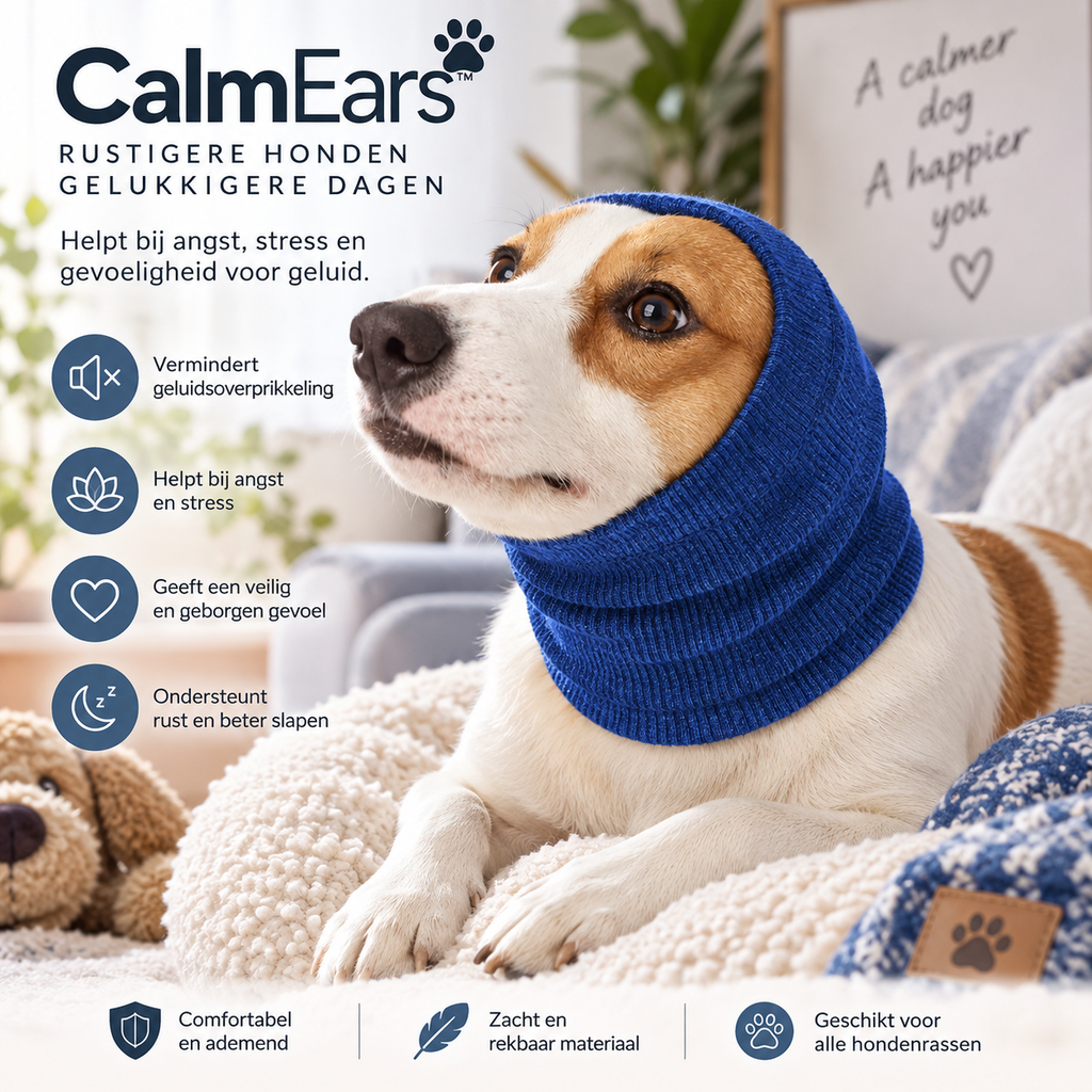CalmEars™ Kalmerende Hondenhood