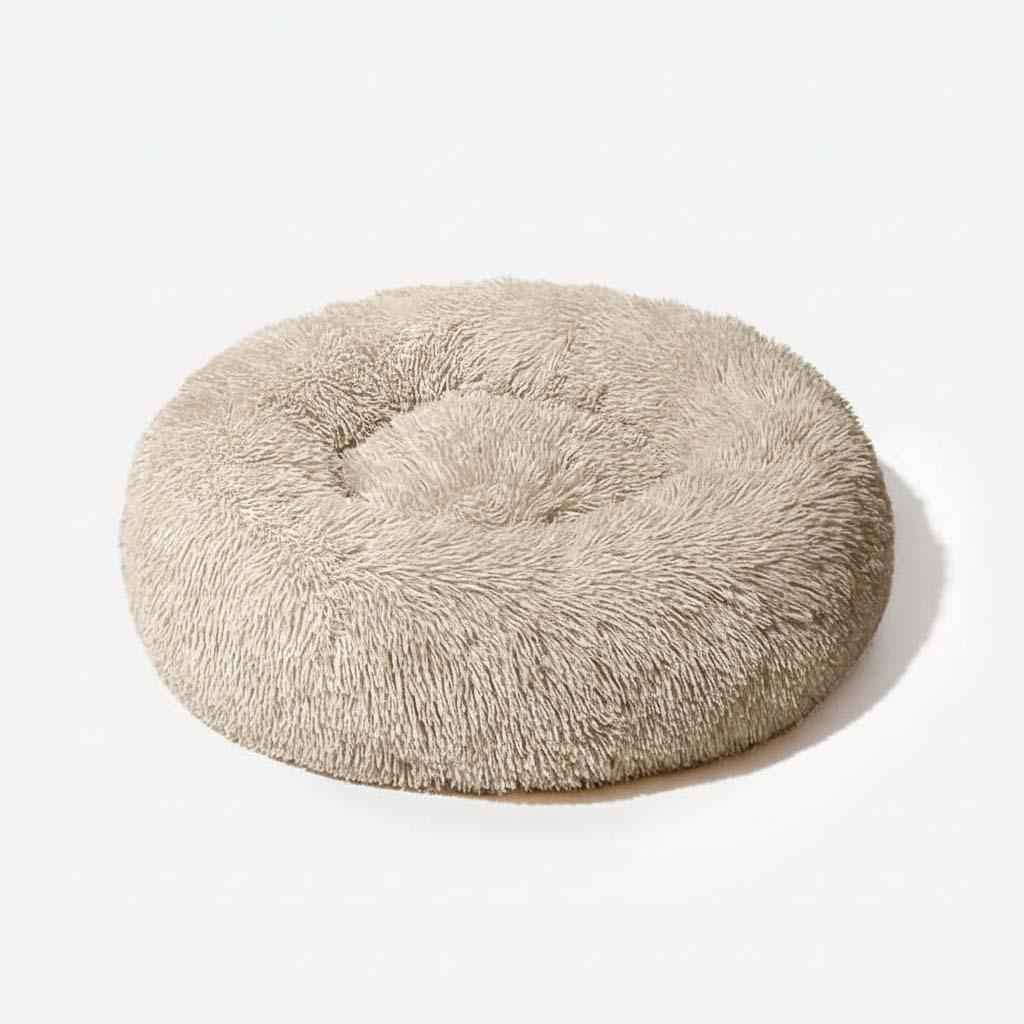 Huisdierenbed Rond Binnenshuis Pluche Kussen voor Honden en Katten