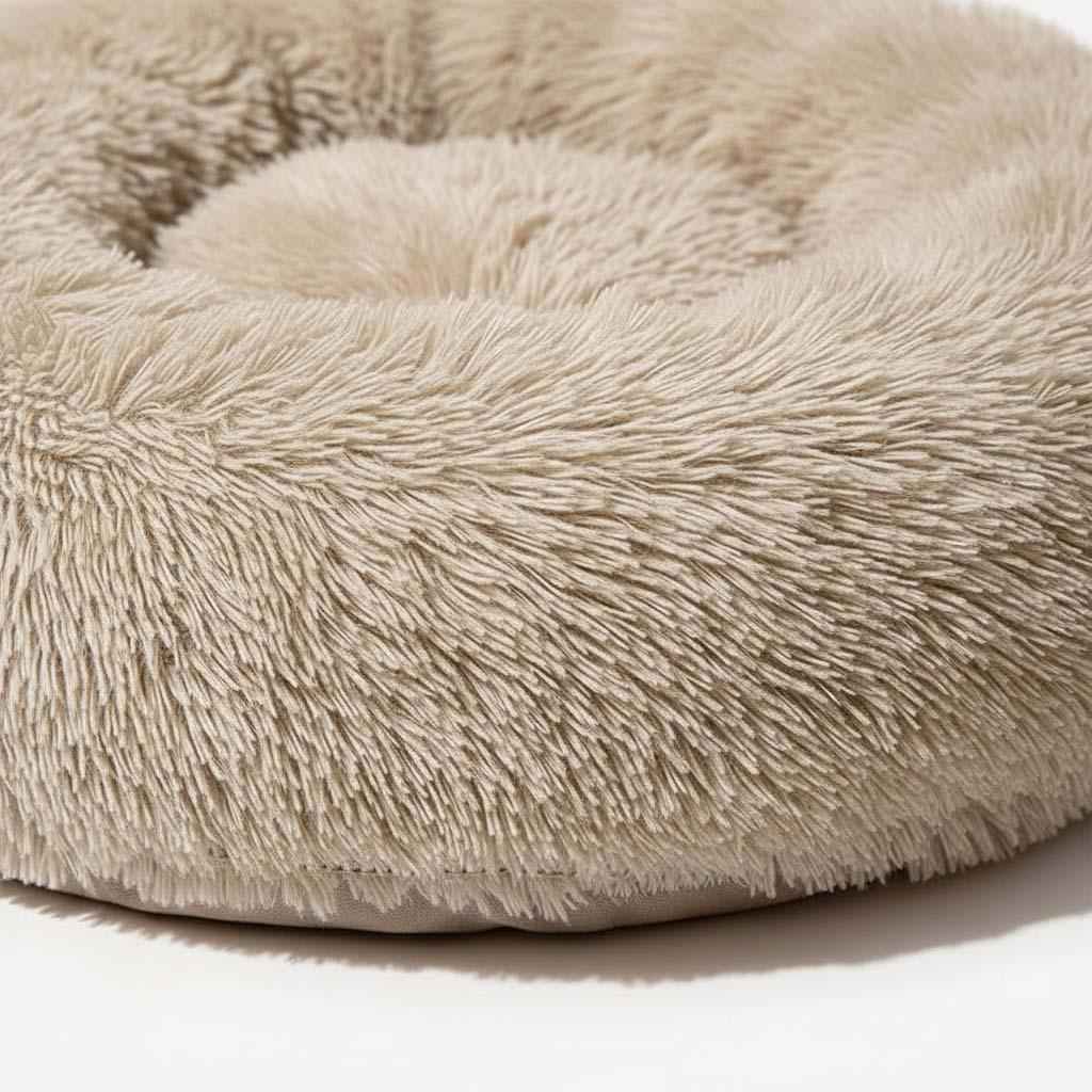 Huisdierenbed Rond Binnenshuis Pluche Kussen voor Honden en Katten