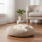 Huisdierenbed Rond Binnenshuis Pluche Kussen voor Honden en Katten