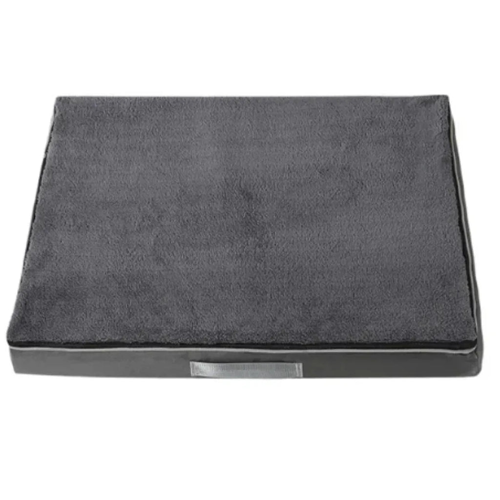 Luxe Traagschuim Hondenbed Pluche Comfort Orthopedisch Afneembare Wasbare Hoes Antislipbasis - Ruffy