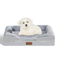 Orthopedisch Hondenkussen | Memory Foam Ondersteuning | Antislip Bodem & Wasbare Hoes - Ruffy