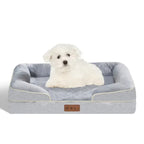 Orthopedisch Hondenkussen | Memory Foam Ondersteuning | Antislip Bodem & Wasbare Hoes - Ruffy