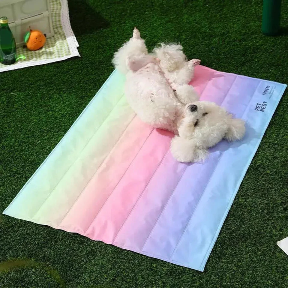 Rainbow Koelmat Voor Huisdieren - Ruffy