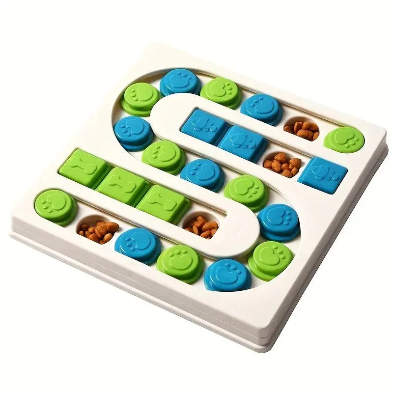Interactieve Hond Puzzel Voerbak IQ Verhogend Langzaam Eten Speelgoed Antislip en Duurzaam - Ruffy