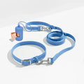 Stijlvolle Halsband-Wandelset voor Honden - Verstelbare Riem Halsband en Poepzakhouder - Ruffy