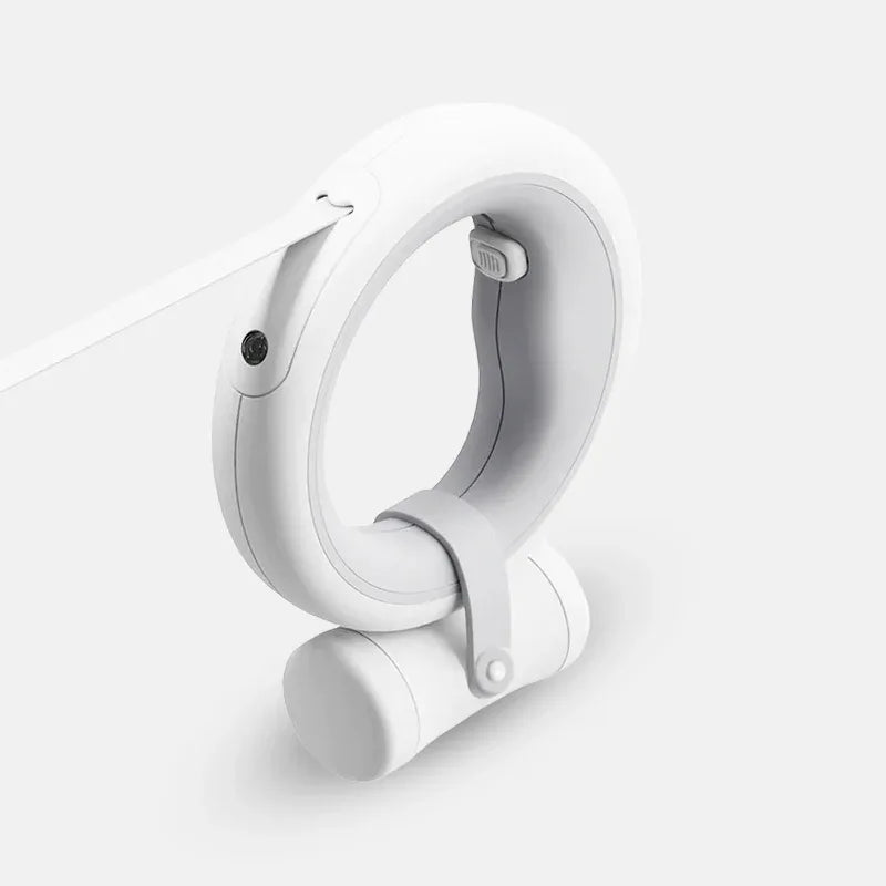 UFO Intrekbare Hondenriem Met App-Controlled Ringlicht en Stappenteller - Ruffy